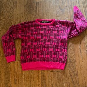 Pink/Black Sweater From 80’s